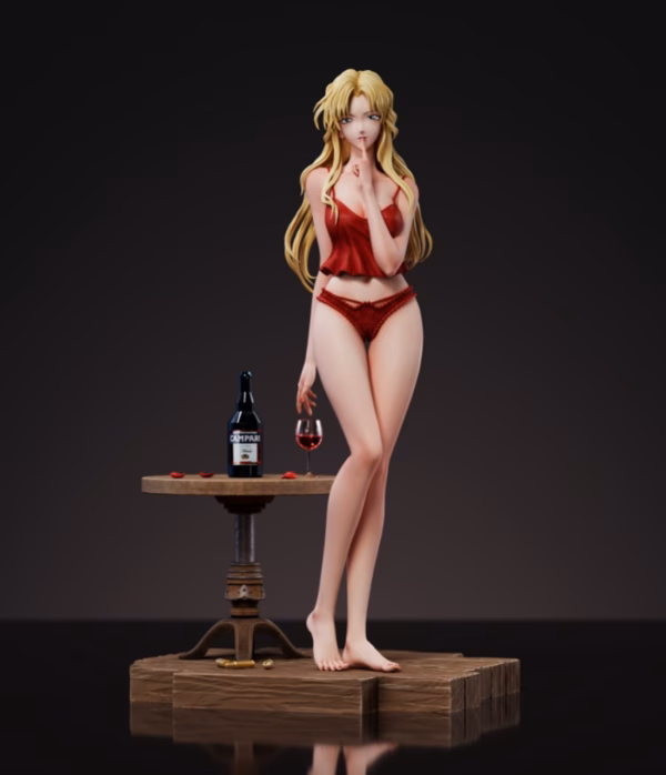 Detective Conan Strange Thief Studio Vermouth Resin Statue 4