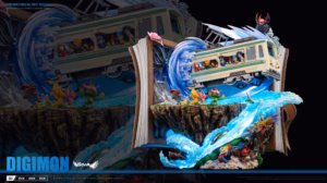 Digimon Soar Studio Chosen Child Resin Statue