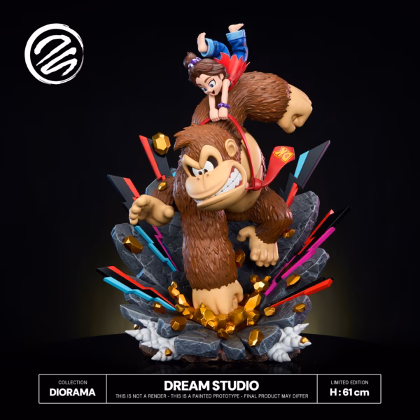 Donkey Kong Dream Studio Donkey Kong Bananza Resin Statue 3 1