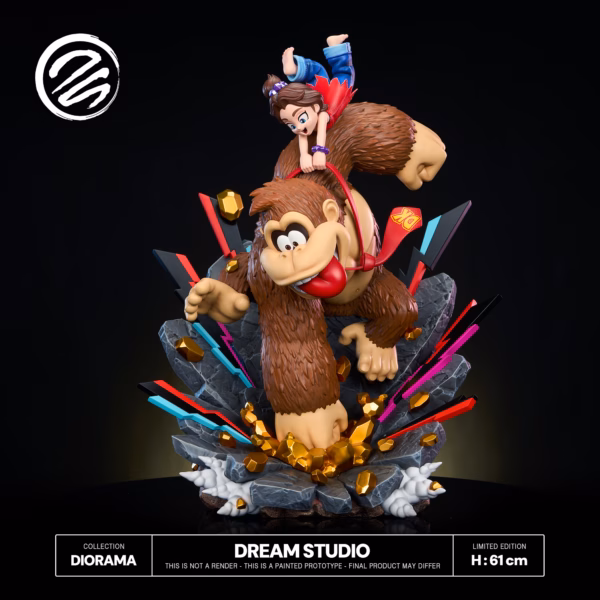 Donkey Kong Dream Studio Donkey Kong Bananza Resin Statue 4 1
