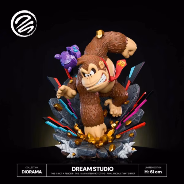Donkey Kong Dream Studio Donkey Kong Bananza Resin Statue 5 1