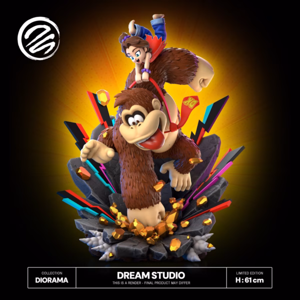 Donkey Kong Dream Studio Donkey Kong Bananza Resin Statue 5