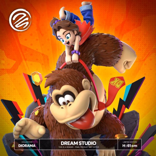 Donkey Kong Dream Studio Donkey Kong Bananza Resin Statue 8