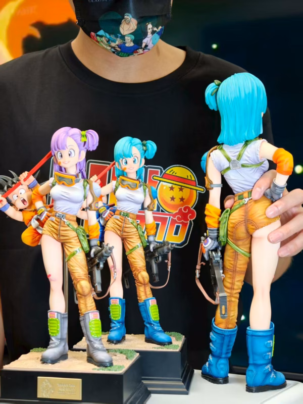 Dragon Ball Infinite Studio Bulma x Kid Goku Resin Statue 13