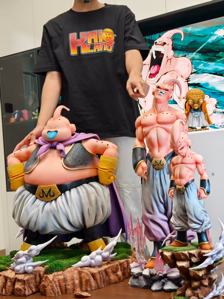 Dragon Ball Infinite Studio Fat Buu x Kid Buu Resin Statue