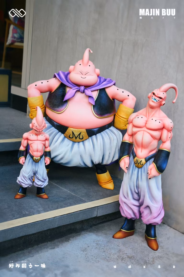 Dragon Ball Infinite Studio Fat Buu x Kid Buu Resin Statue