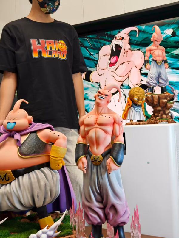 Dragon Ball Infinite Studio Fat Buu x Kid Buu Resin Statue 14