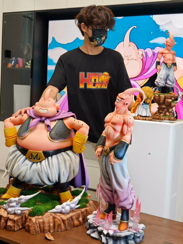 Dragon Ball Infinite Studio Fat Buu x Kid Buu Resin Statue 16