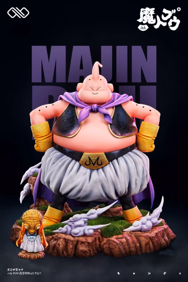 Dragon Ball Infinite Studio Fat Buu x Kid Buu Resin Statue 3