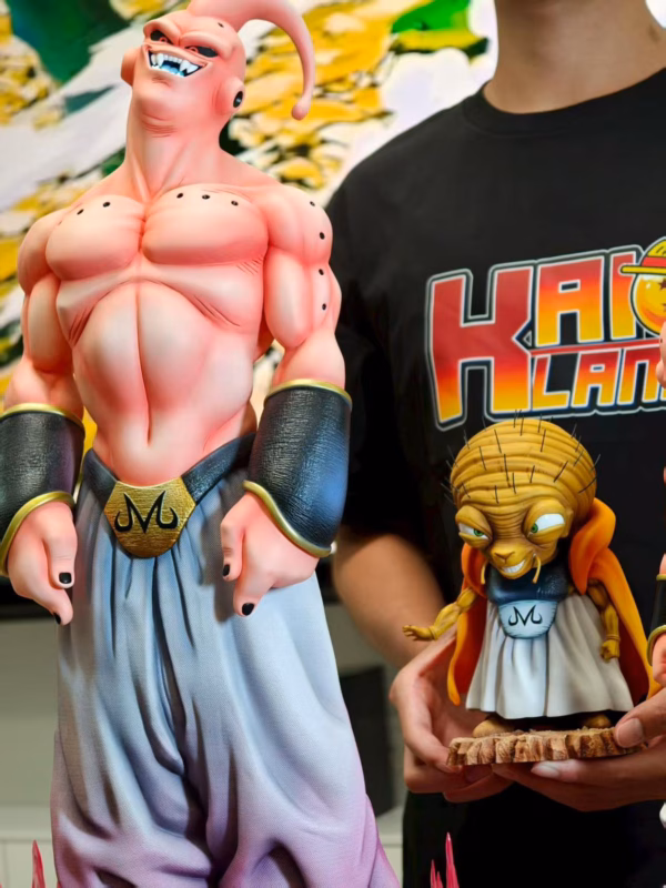 Dragon Ball Infinite Studio Fat Buu x Kid Buu Resin Statue 8 1