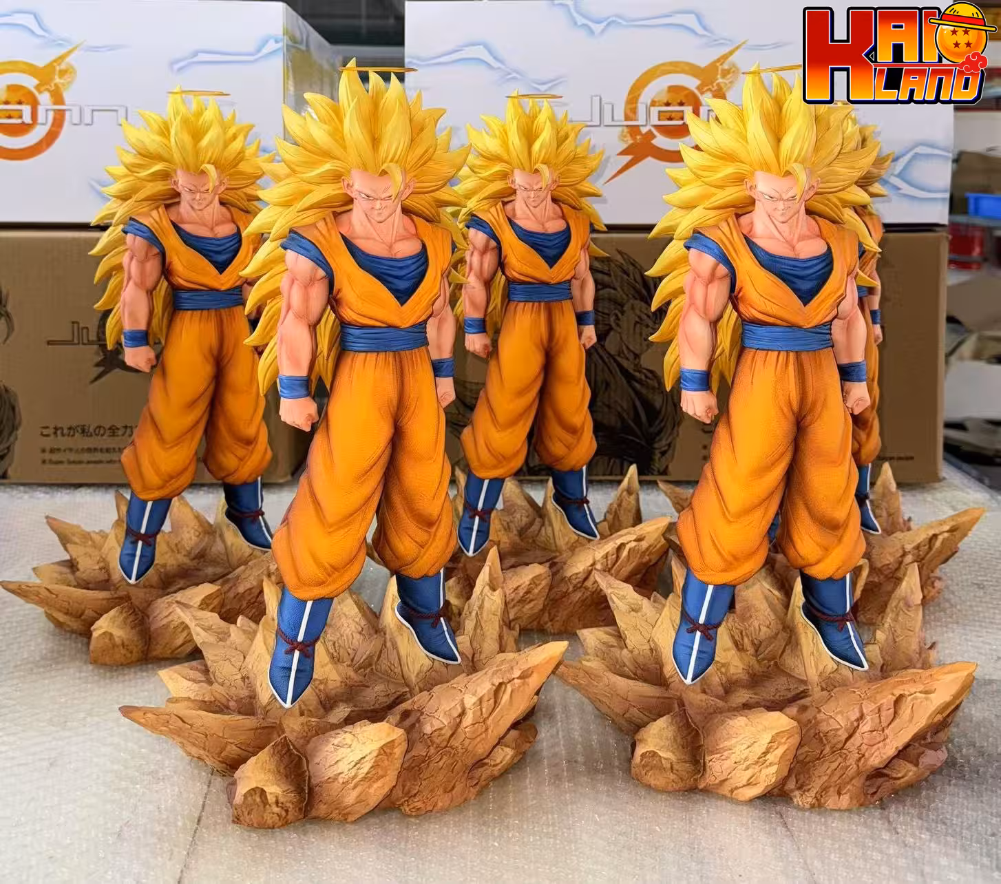 Dragon Ball Juann Studio SS3 Goku Resin Statue