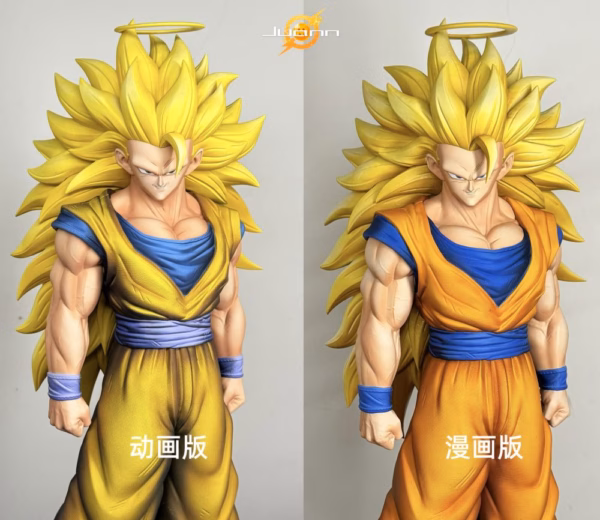 Dragon Ball Juann Studio SS3 Goku Resin Statue 4