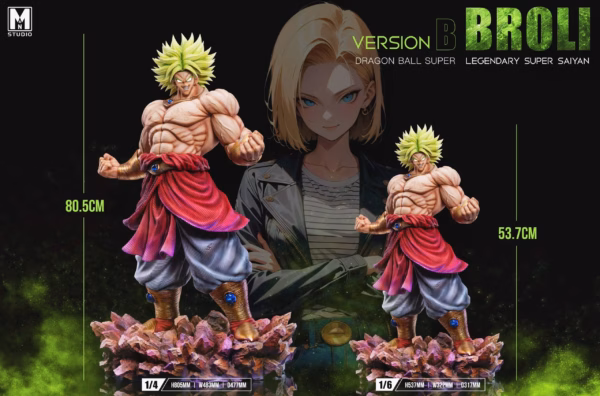 Dragon Ball MAN Studio Broly Resin Statue 1