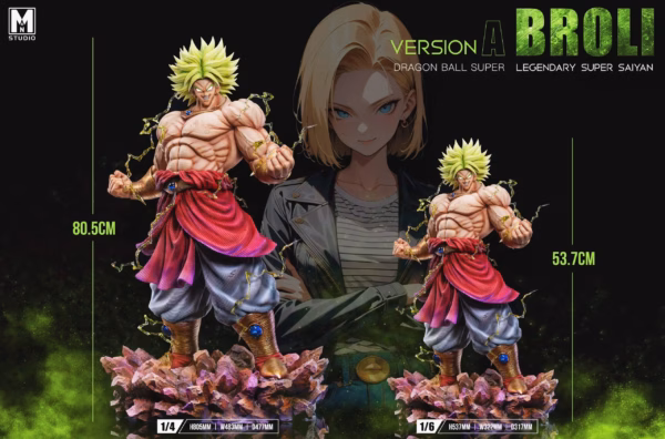 Dragon Ball MAN Studio Broly Resin Statue 2