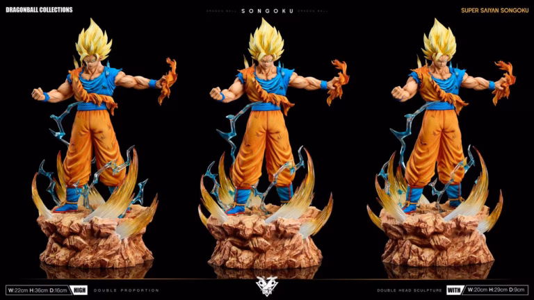 Dragon Ball OKR Studio SS2 Goku Resin Statue