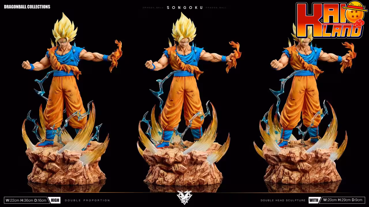 Dragon Ball OKR Studio SS2 Goku Resin Statue