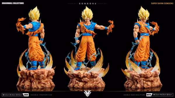 Dragon Ball OKR Studio SS2 Goku Resin Statue 2