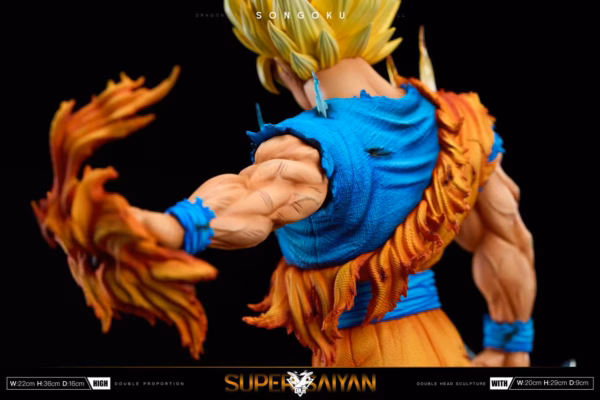 Dragon Ball OKR Studio SS2 Goku Resin Statue 6