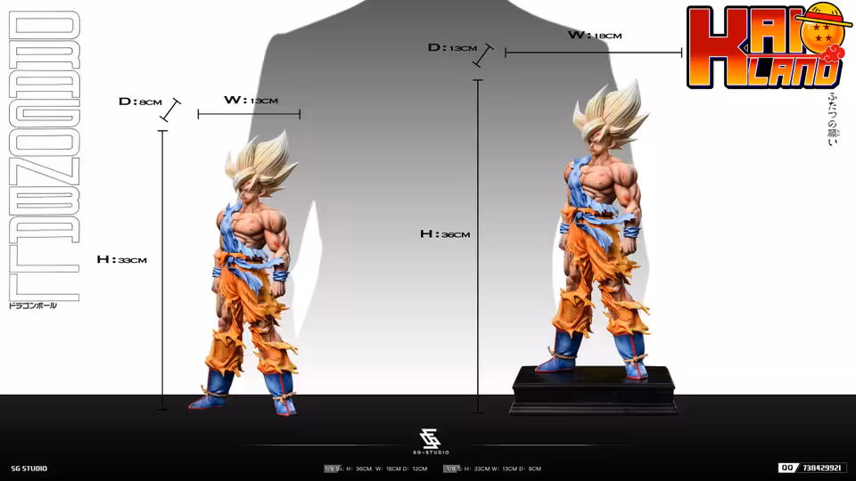 Dragon Ball SG Studio Son Goku Resin Statue