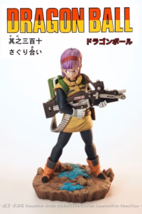 Dragon Ball Senzubean Studio Armored Bulma Resin Statue
