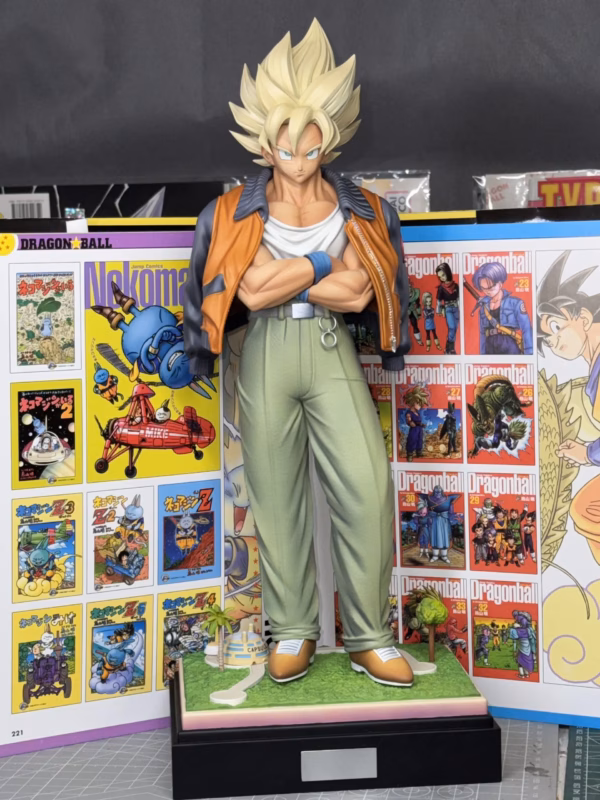 Dragon Ball Wish Studio Casual Wear Son Goku Resin Statue 1