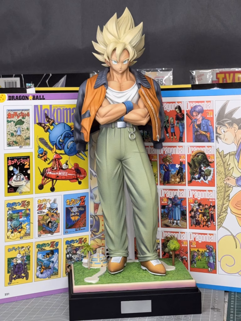 Dragon Ball Wish Studio Casual Wear Son Goku Resin Statue