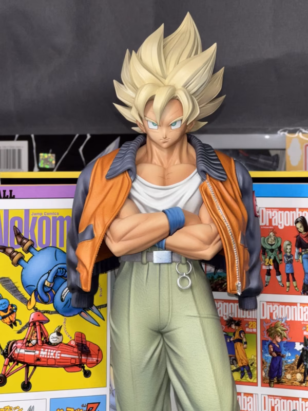 Dragon Ball Wish Studio Casual Wear Son Goku Resin Statue 3