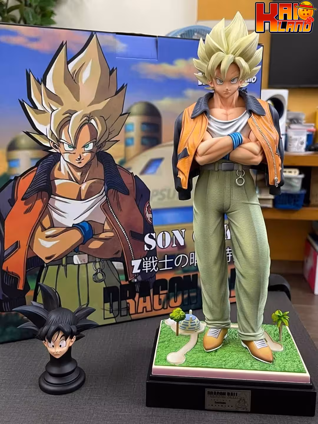 Dragon Ball Wish Studio Casual Wear Son Goku Resin Statue
