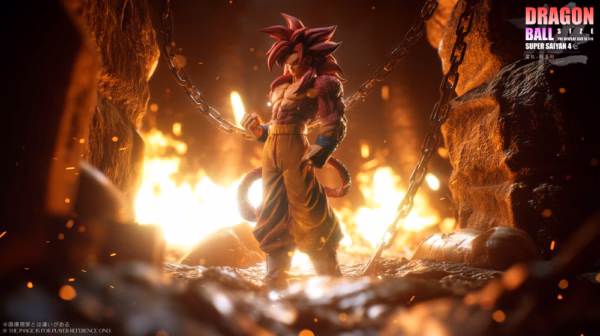 Dragon Ball XG Studio Daima SSJ4 Goku Resin Studio 2