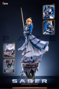 Fate Stay Night Faith Studio Saber Resin Statue