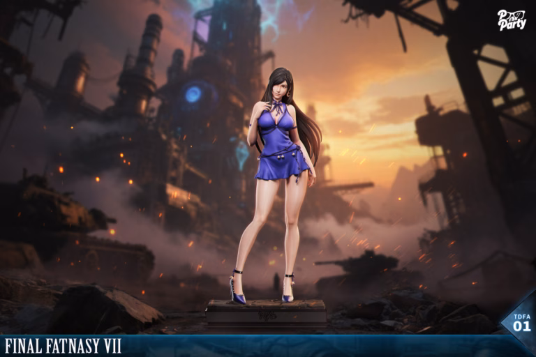 Final Fantasy PinkParty Studio Tifa Resin Statue