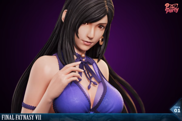 Final Fantasy PinkParty Studio Tifa Resin Statue 2