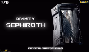 Final Fantasy VII FanArt Studio Sephiroth Crystal Sarcophagus Resin Statue
