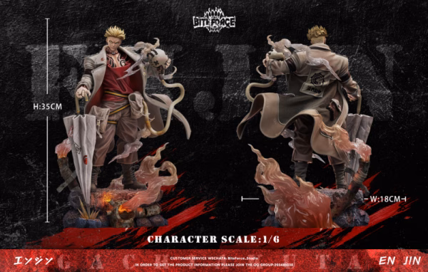 Gachiakuta BiteForce Studio Enjin Resin Statue 1