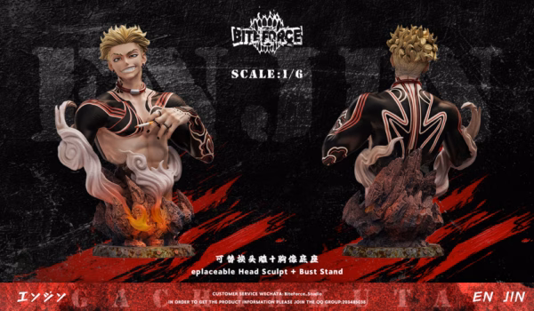 Gachiakuta BiteForce Studio Enjin Resin Statue 4