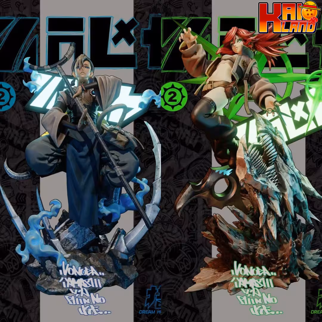Gachiakuta Dream Hunter Studio Zanka Nijiku x Riyou Rippa Resin Statue