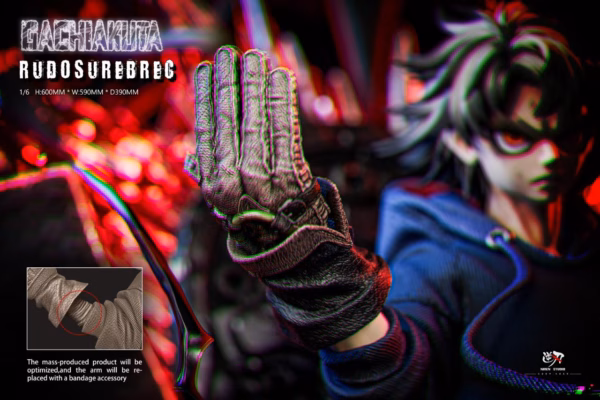 Gachiakuta Niren Studio Rudo Surebrec Resin Statue 6