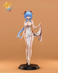 Genshin Impact Qian Niao Studio Cheongsam Ganyu Resin Statue