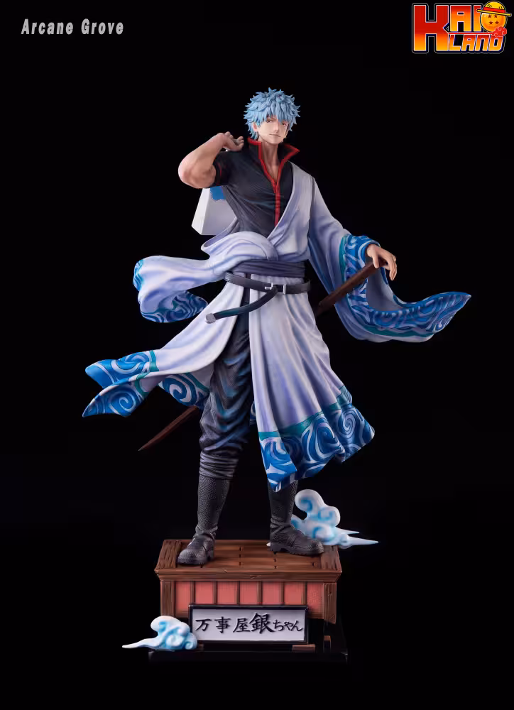 Gintama Arcane Grove Studio Gintoki Sakata Resin Statue