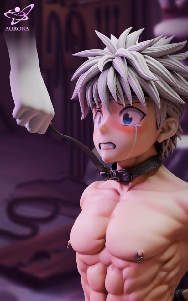 Hunter x Hunter Aurora Studio Killua Zoldyck Resin Statue 4