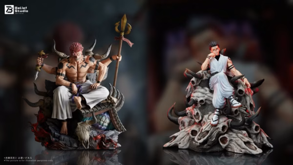 Jujutsu Kaisen Belief Studio Cursed King Ryomen Sukuna Resin Statue 5