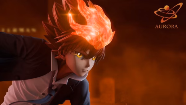 Katekyo Hitman Reborn Aurora Studio Sawada Tsunayoshi Resin Statue 3