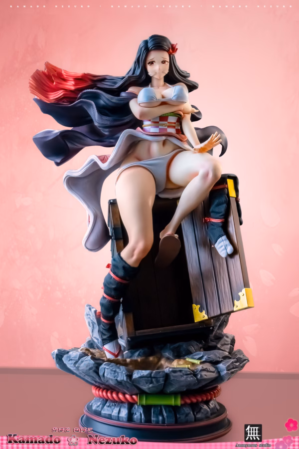 Kimetsu no yaiba Anonymous Studio Kamado Nezuko Resin Statue 2