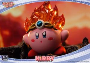 Kirby WakuWaku Studio Flame Kirby Resin Statue