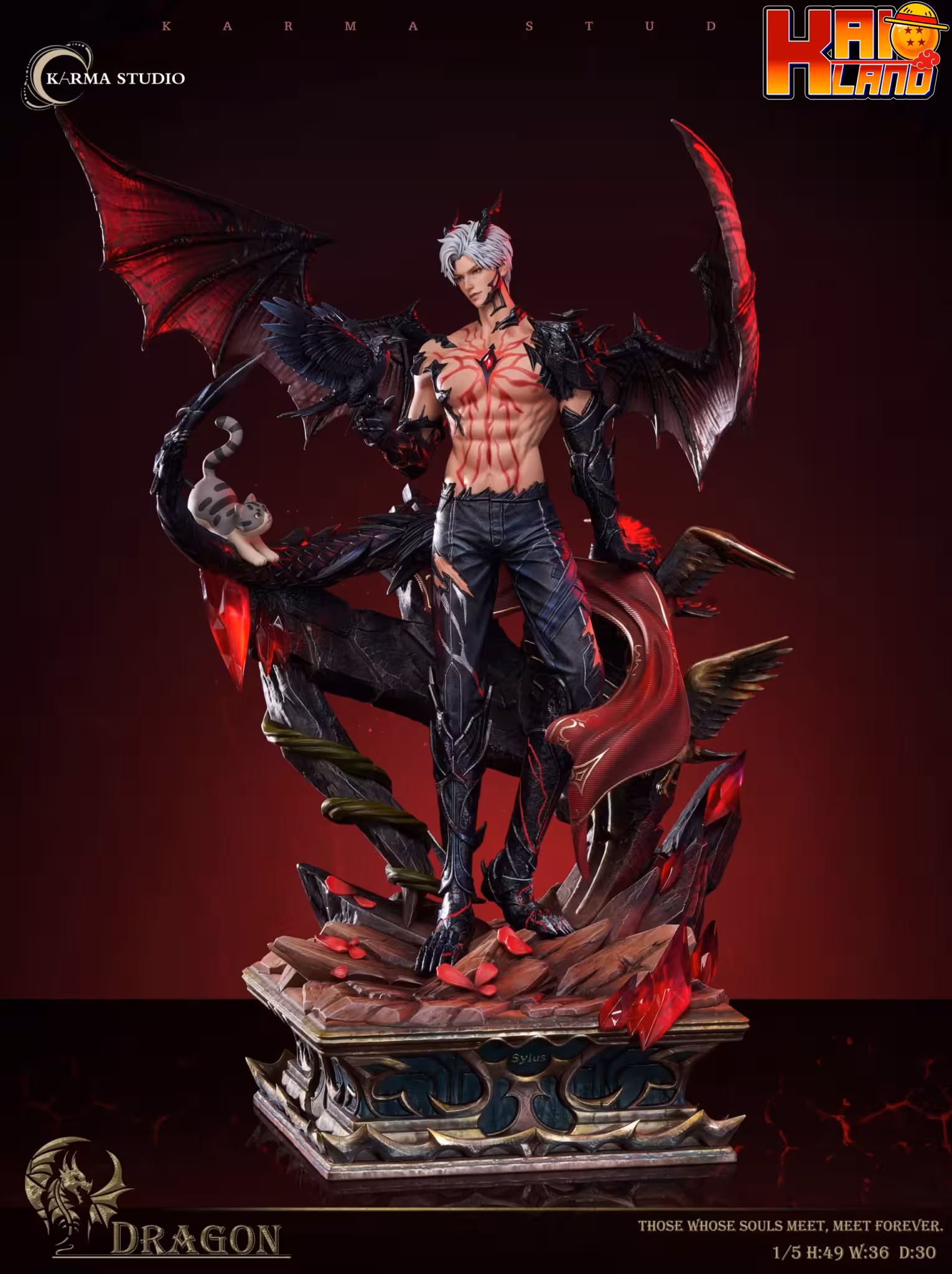 Love and Deepspace Karma Studio Dragon Sylus Resin Statue