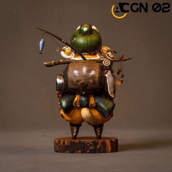 Monster Hunter ACGN 02 Studio Wilds Felyne Resin Statue 2 1