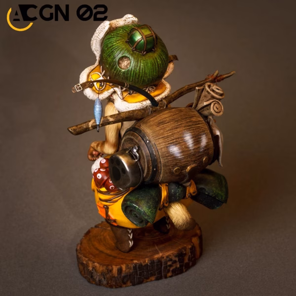 Monster Hunter ACGN 02 Studio Wilds Felyne Resin Statue 3 1