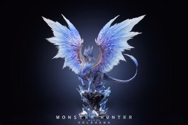 Monster Hunter Dragon Realm Studio Velkhana Resin Statue 1