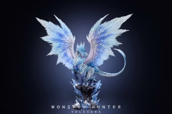 Monster Hunter Dragon Realm Studio Velkhana Resin Statue 2
