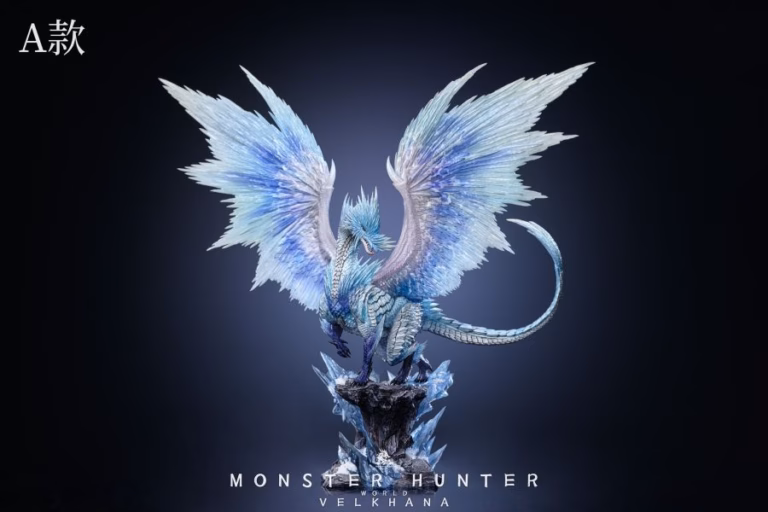Monster Hunter Dragon Realm Studio Velkhana Resin Statue